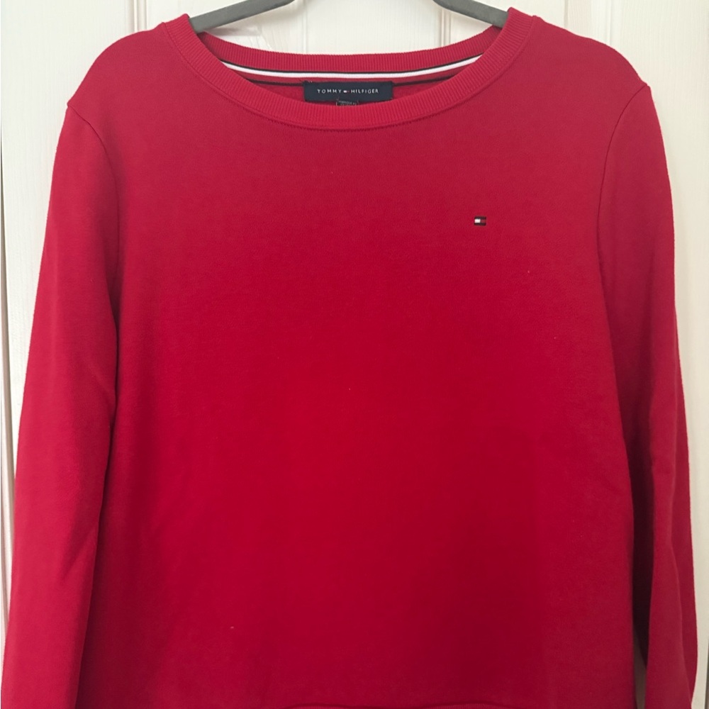 Tommy Hilfiger Vibrant Red Pullover